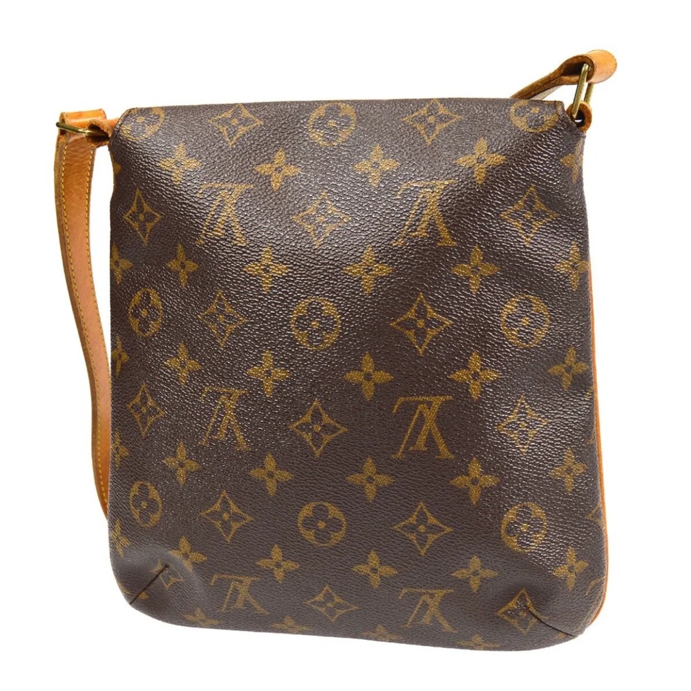 (R648)) AUTHENTIC LOUIS VUITTON MUSETTE SALSA SHORT SHOULDER BAG MONOGRAM - Picture 2 of 7